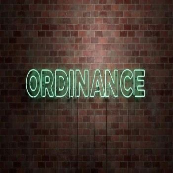 ordinance